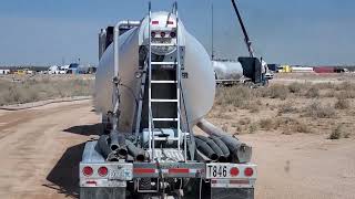 Sand Hauling in the Oilfield-West Texas/SE New Mexico