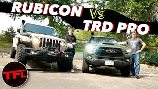 Toyota Tacoma TRD Pro Has Met Its Match! We Compare It to the Gladiator & Show You Why!