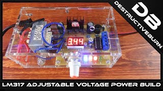 Geekcreit 110V LM317 Adjustable Voltage Power Build