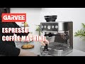 GARVEE Zstar Espresso Machine with Milk Frother and Grinder 15 Bar Automatic Espresso Coffee Machine