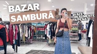 BAZAR SAMBURÁ | MAIORES BRECHÓS DE SÃO PAULO | roupas, sapatos, móveis, cosméticos \u0026 mais