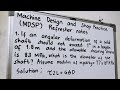 MACHINE DESIGN & SHOP PRACTICE (MDSP) - REFRESHER NOTES PART1 | PROBLEM SOLVING | TAGALOG TUTORIAL |