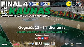 LIDLMKL: Jaunučių U15 vaikinų čempionato PUSFINALIAI | Vilniaus KM I – V. Knašiaus KM I