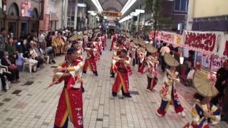 十人十彩　～2016海道よさこい祭(商店街アーケードストリート・その３)