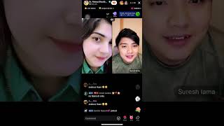 Suresh Lama & Dr.Aleeya on TikTok Live Last part ❤️❤️💚🎶🎶