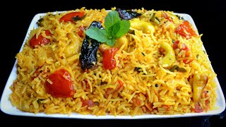 തക്കാളി ച്ചോറ് | South Indian Style Tomato Rice Recipe | Thakkali Sadam Recipe