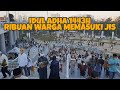 Ribuan warga penuhi stadium JIS untuk sholat idul adha