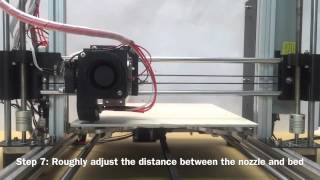 Calibrations and Confirmations before printing--HICTOP 3D Printer