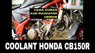 Cara Ganti Air Radiator Honda CB150R Streetfire Sendiri 🏍🏍🏍 #honda #coolant #cb150r #airradiator