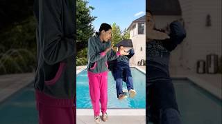 Amaira ne mummy ko bhiga diya 😱🤣😂 #comedy #funny #swimming #fun #samayerafamilyvlog