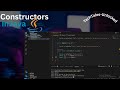 Constructors in java