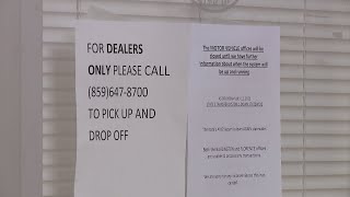 Ky. state vehicle registration system down after a week-long glitch; dealers frustrated