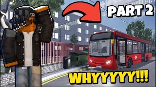 I Can’t Resist Driving Every BUS I See! Roblox Croydon Challenges🚍