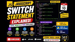 🚀 JavaScript Switch Case Somali | Date Object & Time Conditions