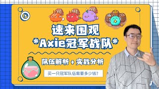 【挑选Axie指南】2022 Axie Infinity 排名第一Axie战队分析| Season 19 最佳Axie队伍|Axie冠军战队需要花多少钱