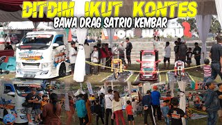 TRAGA DITDIM IKUT KONTES!! BAWA TRUK DIMAS DAN DRAG SATRIO KEMBAR, BANYAK PICK UP DAN TRUK MBOIS