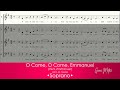 O Come, O Come, Emmanuel • Soprano Guide