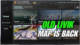 🥹 OLD LIVIK MAP IS BACK IN 3.7 UPDATE \u0026  NEW THEME MODE NOT IN MIRAMAR ???