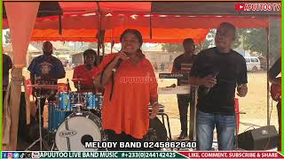 OPHELIA AND MELODY BAND NEVER DISAPPOINT WATCH THEIR TWI GOSPEL SELECTION LIVE BAND