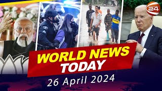 শেষ হলো লোকসভা নির্বাচনের দ্বিতীয় দফার ভোট | World News Today | 26 April 2024 | Channel 24