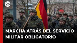 ALEMANIA | Marcha atrás con la restauración del servicio militar obligatorio