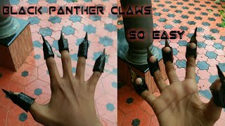 Diy black panther claws so easy