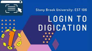 Digication ePortfolio Video #1: Login to your Stony Brook Digication Account