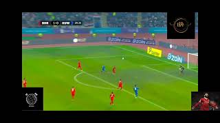 Bahrain vs Kuwait football match short clip dated 14.jan.2023