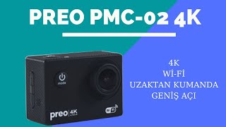 Preo My Camera PMC-02 4K (Eken H9R ile birebir aynı bir kamera. Teknnosa'larda Satılıyor)