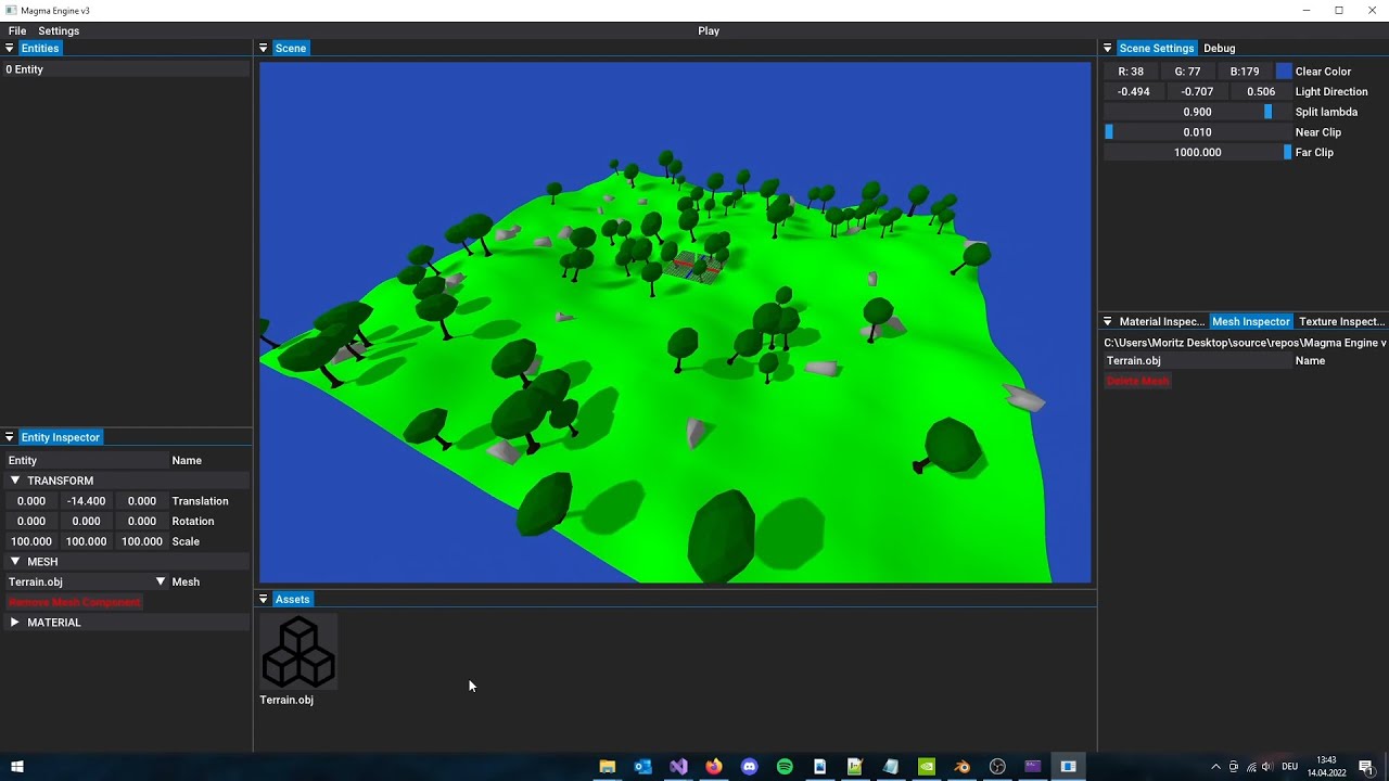 Vulkan Engine Cascaded Shadow Mapping Youtube