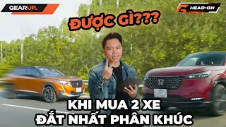 Peugeot 2008 vs Honda HR-V: Đều chạy hay, không phổ biến vì giá cao nhưng đâu là sự KHÁC BIỆT? | GU