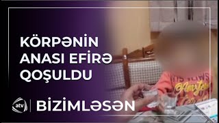 Körpə övladına spirtli içki içizdirən atanın görüntüləri GÜNDƏM OLDU / Bizimləsən