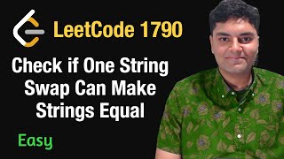 Check if One String Swap Can Make Strings Equal - Leetcode 1790 - Python