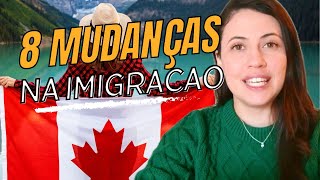 8 Mudanças na Imigração do Canadá para 2024