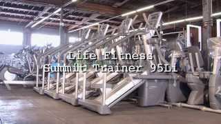 Buy Used Life Fitness Summit Trainer 95Li For Sale Refurbished