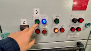 V8 Emergency Diesel Generator Scania DI16 075M Start up