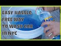 How to Wash your car in NYC using Optimum No Rinse Solution | Easiest No Hassle Method!