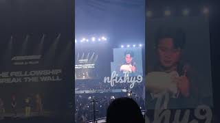 221029 Jongho tearing in full ending ment - ATEEZ THE FELLOWSHIP: BREAK THE WALL