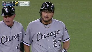 CWS@TOR: Navarro triples home Cabrera and Lawrie