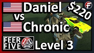 Daniel vs Chronic | $220 FEER FIVE FINALE | Rocket League 1v1