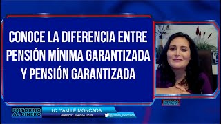 Conoce la diferencia entre pensión mínima garantizada y pensión garantizada