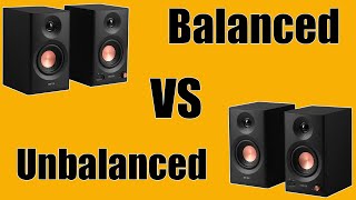 Edifier MR3  RCA (Unbalanced)  VS  TRS (Balanced)