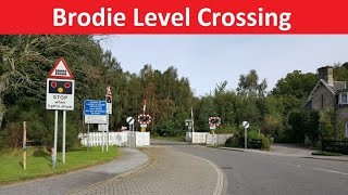 Brodie Level Crosssing - Aberdeen–Inverness line - Brodie, Moray