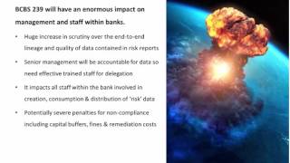 BCBS 239: Key Facts and Impacts Course Overview