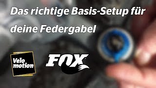 Tech-Talk mit Fox: Das richtige Basis-Setup für die Federgabel