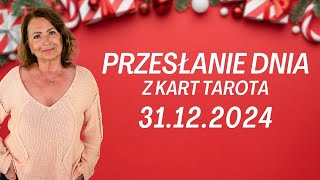 PRZESŁANIE DNIA z kart Tarota 31.12.2024 - Joanna Stawińska #przesłaniednia #kartadnia