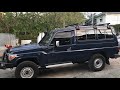 Slimline 150ah dual battery setup in 78 Series Toyota Troopy