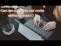 Can we run Java program without main(String Args[ ])..? | Java Interview Question.