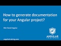 How to generate documentation for your Angular project? - Bite Sized Angular