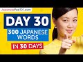 Day 30: 300/300 | Learn 300 Japanese Words in 30 Days Challenge